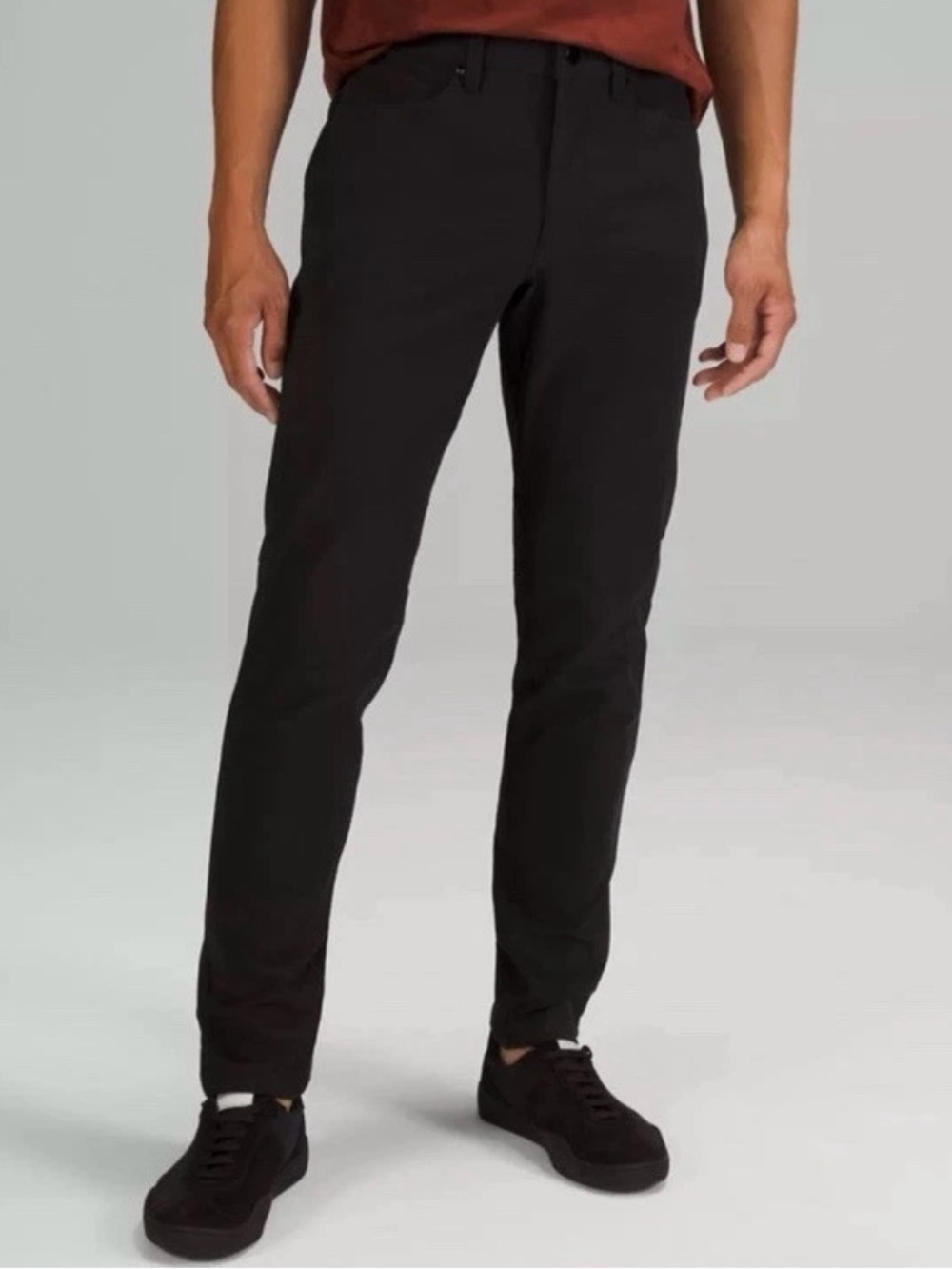 Lululemon Abc Skinny Fit Utilitech Black Five Pocket Pants Mens‎ 32